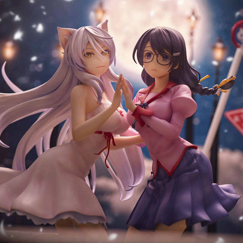 PRE-ORDER Nekomonogatari - Tsubasa Hanekawa & Black Hanekawa [2nd Release]