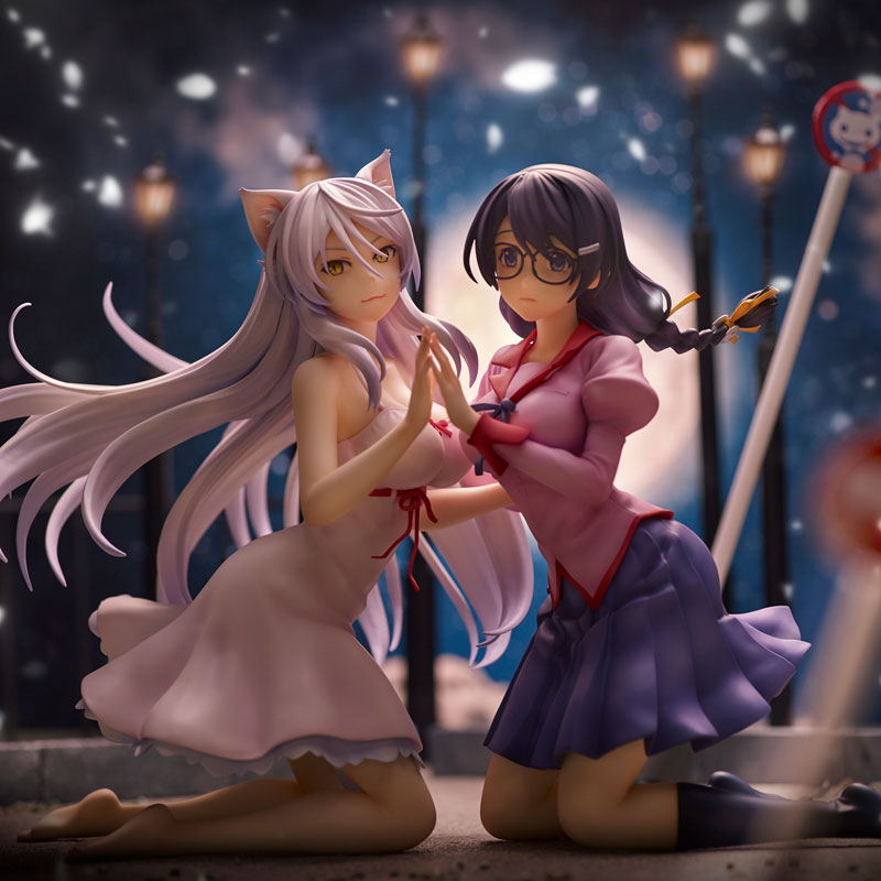 PRE-ORDER Nekomonogatari - Tsubasa Hanekawa & Black Hanekawa [2nd Release]