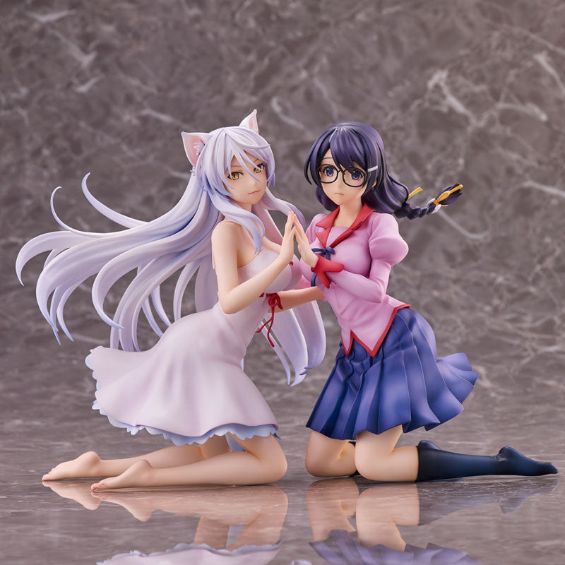 PRE-ORDER Nekomonogatari - Tsubasa Hanekawa & Black Hanekawa [2nd Release]