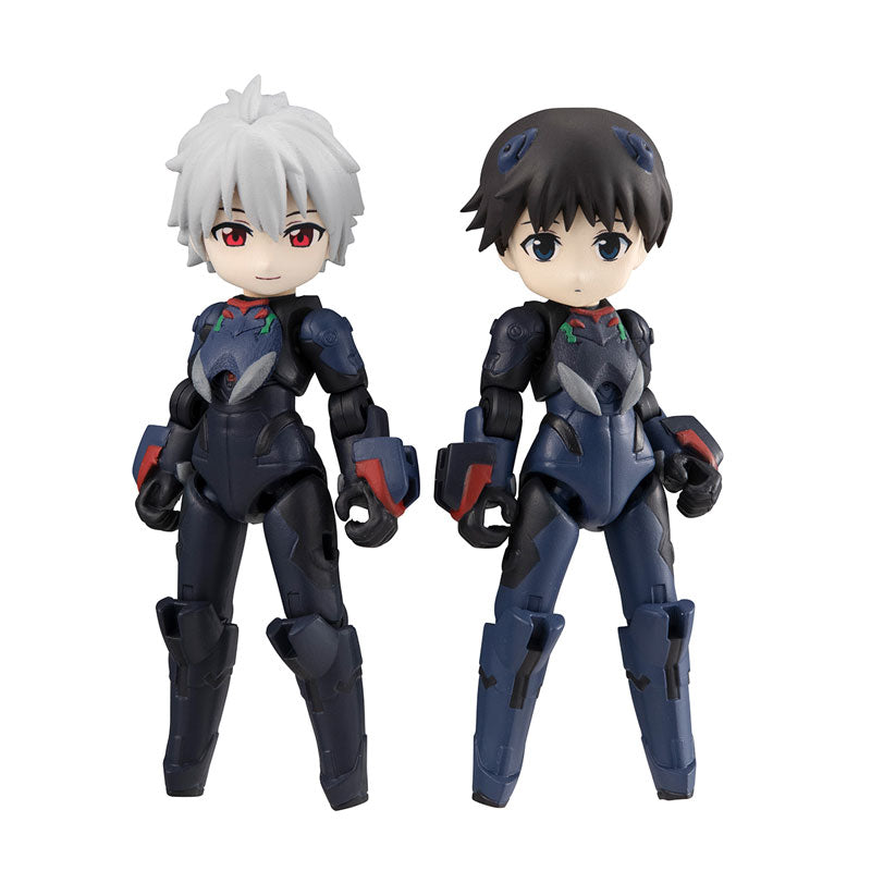 PRE-ORDER Desktop Army - Rebuild of Evangelion - Shinji Ikari, Kaworu Nagisa & EVA Unit-13 [EXCLUSIVE]