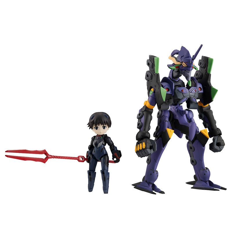 PRE-ORDER Desktop Army - Rebuild of Evangelion - Shinji Ikari, Kaworu Nagisa & EVA Unit-13 [EXCLUSIVE]