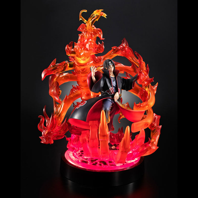 PRE-ORDER Precious G.E.M. - Naruto Shippuden - Itachi Uchiha: Susanoo Ver. with Light Up Base