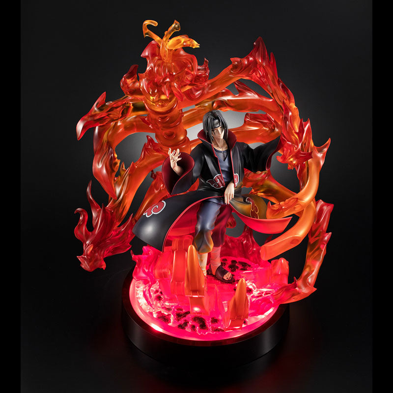 PRE-ORDER Precious G.E.M. - Naruto Shippuden - Itachi Uchiha: Susanoo Ver. with Light Up Base