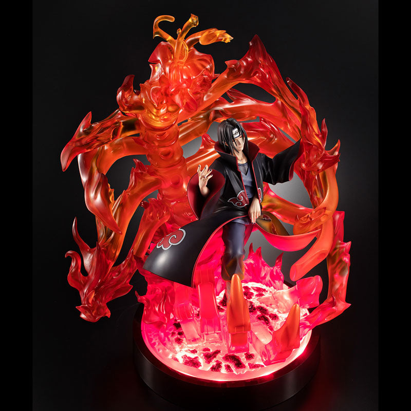 PRE-ORDER Precious G.E.M. - Naruto Shippuden - Itachi Uchiha: Susanoo Ver. with Light Up Base