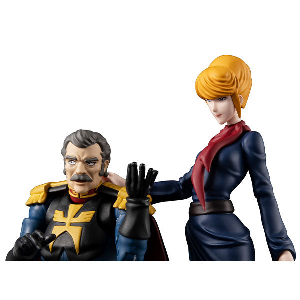 PRE-ORDER G.M.G. - Mobile Suit Gundam - Zeon Army 07 Ramba Ral & Crowley Hamon