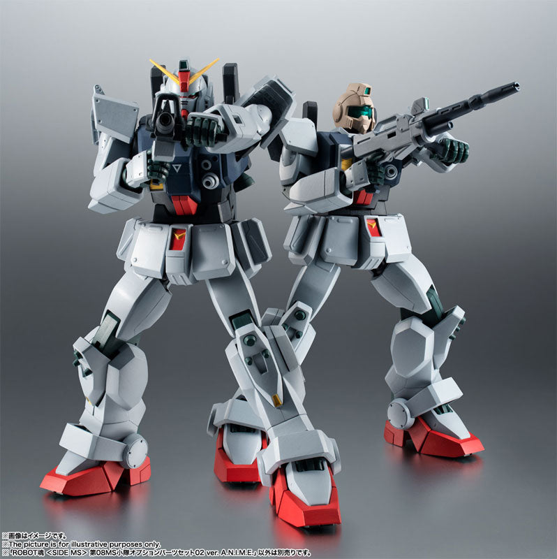 PRE-ORDER Robot Spirits SIDE MS - Mobile Suit Gundam The 08th MS Team - 08MS Platoon Option Parts Set 02 ver. A.N.I.M.E.