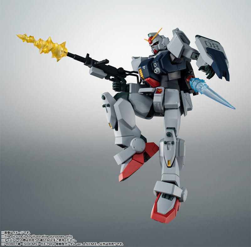 PRE-ORDER Robot Spirits SIDE MS - Mobile Suit Gundam The 08th MS Team - RX-79G Ground Type Gundam ver. A.N.I.M.E. [November Release]