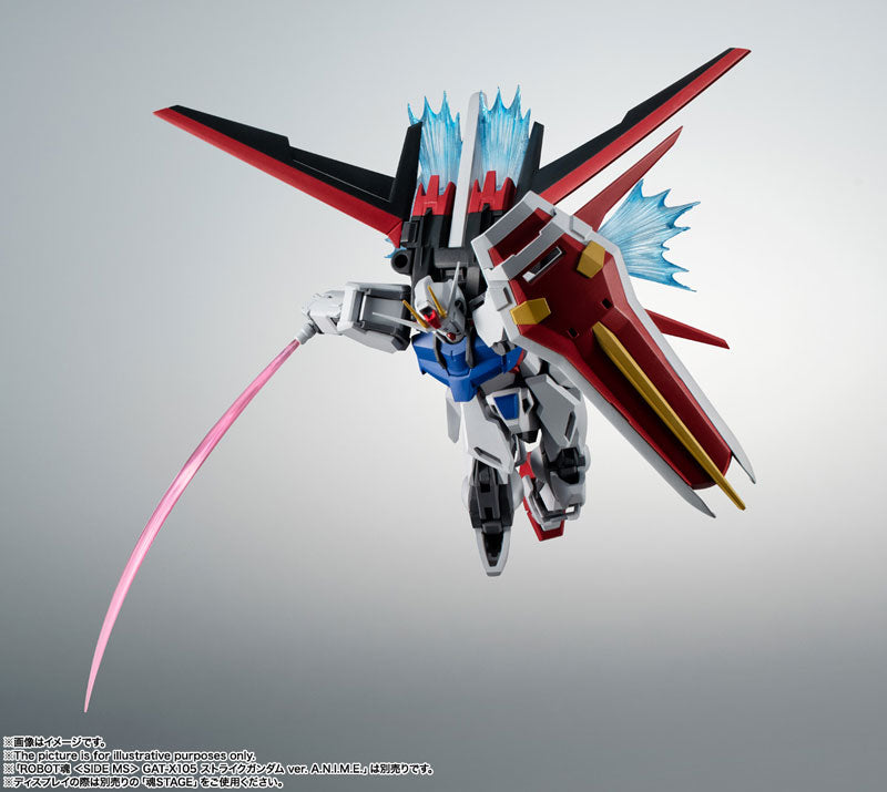PRE-ORDER Robot Spirits SIDE MS - Mobile Suit Gundam SEED - AQM E-X01 Aile Striker & Effect Parts Set Ver. A.N.I.M.E.