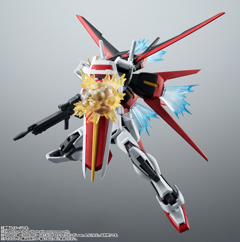 PRE-ORDER Robot Spirits SIDE MS - Mobile Suit Gundam SEED - AQM E-X01 Aile Striker & Effect Parts Set Ver. A.N.I.M.E.