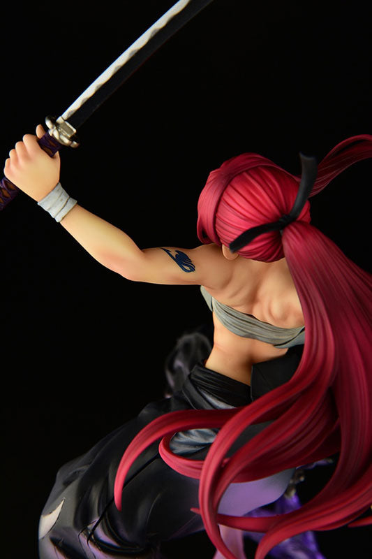 PRE-ORDER FAIRY TAIL - Erza Scarlet: Samurai -Kouen Banjou- Ver. Jet Black 1/6