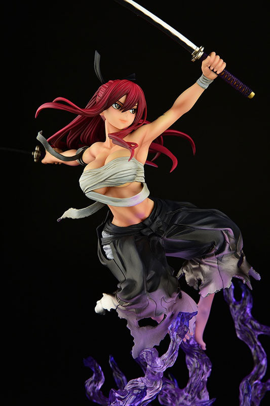 PRE-ORDER FAIRY TAIL - Erza Scarlet: Samurai -Kouen Banjou- Ver. Jet Black 1/6