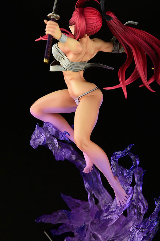 PRE-ORDER FAIRY TAIL - Erza Scarlet: Samurai -Kouen Banjou- Ver. Jet Black 1/6