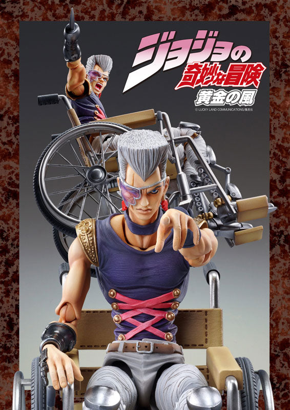 PRE-ORDER Super Action Statue #41 - JoJo's Bizarre Adventure: Golden Wind - J,P Polnareff [2nd Release]