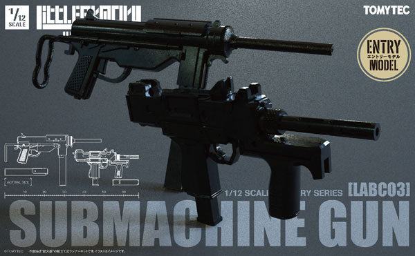 PRE-ORDER Little Armory - LABC03 - Submachine Gun 1/12