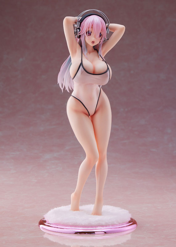PRE-ORDER DreamTech - Super Sonico: White Swimsuit Style 1/7