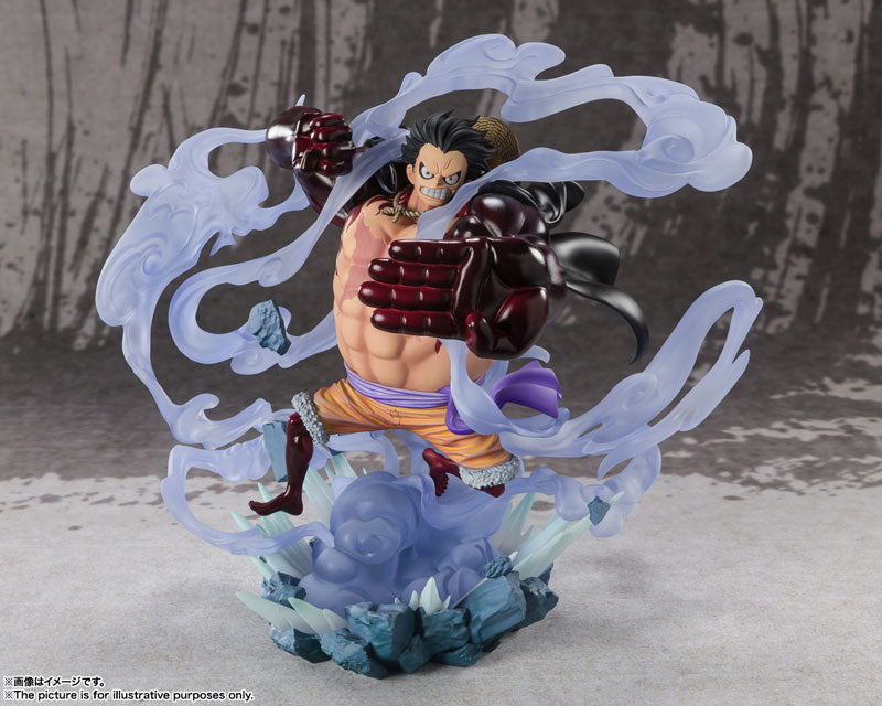 PRE-ORDER Figuarts ZERO Chou Gekisen - One Piece - Monkey D. Luffy -Gear 4 Three Captains Onigashima Monster Battle-