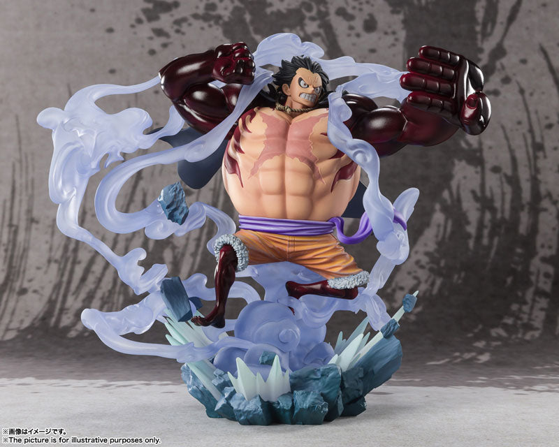 PRE-ORDER Figuarts ZERO Chou Gekisen - One Piece - Monkey D. Luffy -Gear 4 Three Captains Onigashima Monster Battle-