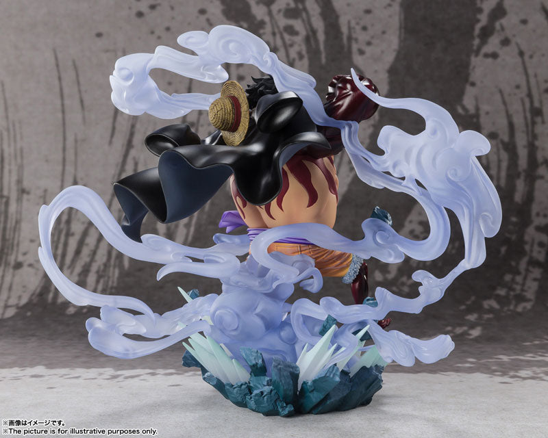 PRE-ORDER Figuarts ZERO Chou Gekisen - One Piece - Monkey D. Luffy -Gear 4 Three Captains Onigashima Monster Battle-