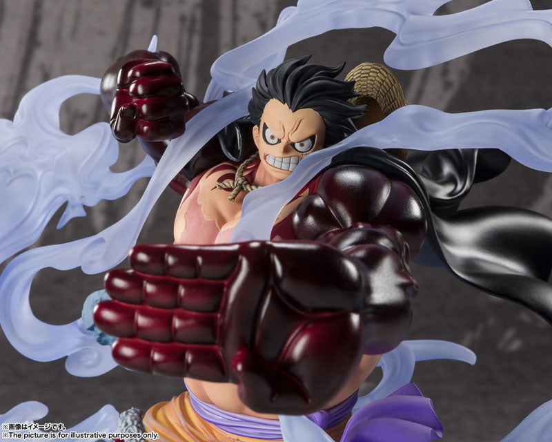 PRE-ORDER Figuarts ZERO Chou Gekisen - One Piece - Monkey D. Luffy -Gear 4 Three Captains Onigashima Monster Battle-