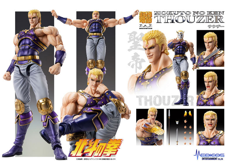 PRE-ORDER Super Action Statue - Fist of the North Star - Souther