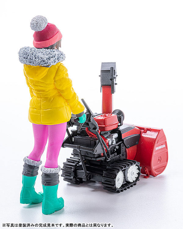PRE-ORDER PLAMAX MF-62: minimum factory - Minori with Honda Small Snow Plow HSS1170n (JX)