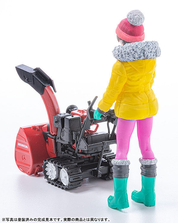 PRE-ORDER PLAMAX MF-62: minimum factory - Minori with Honda Small Snow Plow HSS1170n (JX)