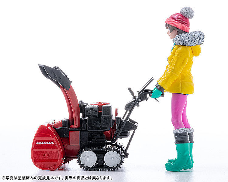 PRE-ORDER PLAMAX MF-62: minimum factory - Minori with Honda Small Snow Plow HSS1170n (JX)