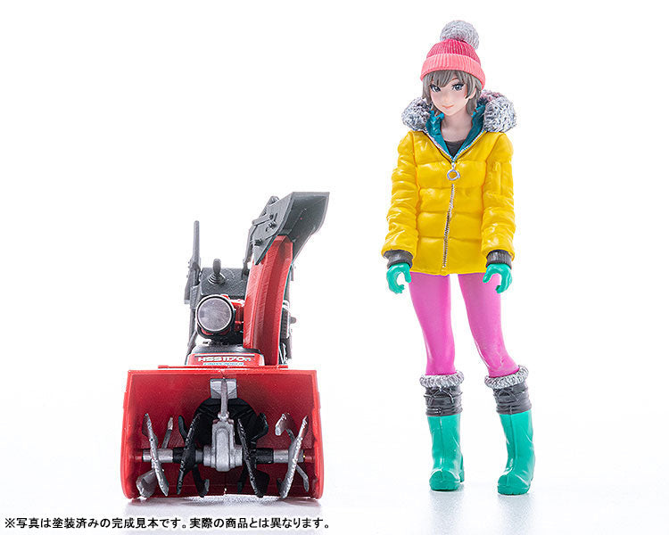 PRE-ORDER PLAMAX MF-62: minimum factory - Minori with Honda Small Snow Plow HSS1170n (JX)