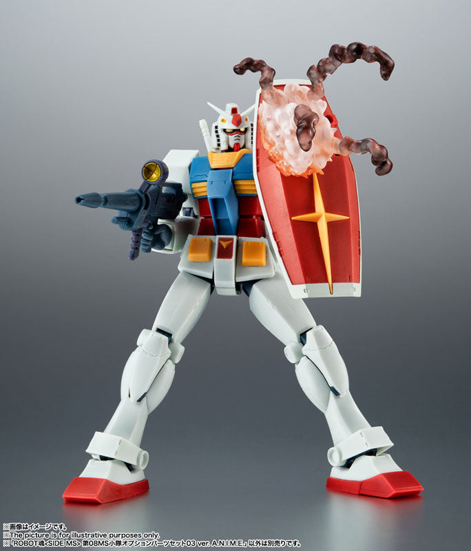 PRE-ORDER Robot Spirits SIDE MS - Mobile Suit Gundam The 08th MS Team - 08MS Platoon Option Parts Set 03 ver. A.N.I.M.E.