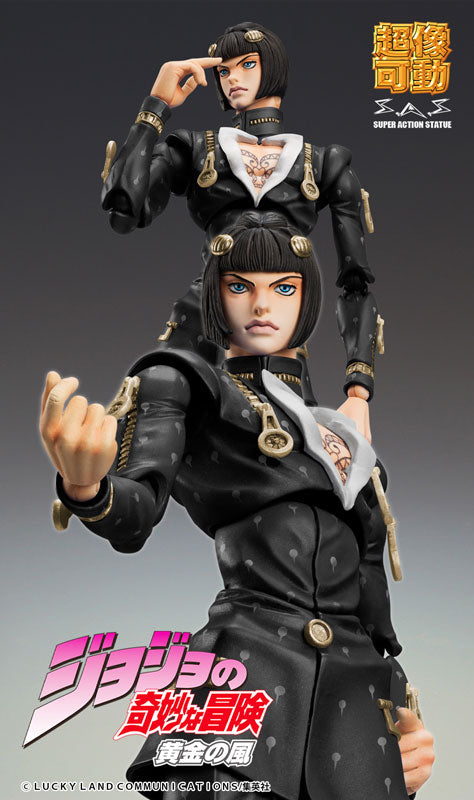 PRE-ORDER Super Action Statue - Jojo's Bizarre Adventure: Golden Wind - Bruno Bucciarati: Black Ver. [2nd Release]