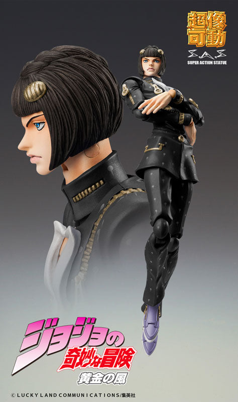 PRE-ORDER Super Action Statue - Jojo's Bizarre Adventure: Golden Wind - Bruno Bucciarati: Black Ver. [2nd Release]