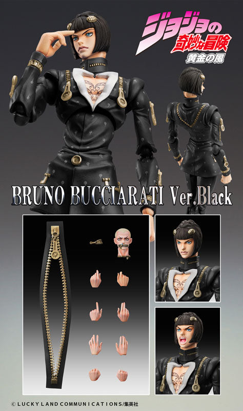 PRE-ORDER Super Action Statue - Jojo's Bizarre Adventure: Golden Wind - Bruno Bucciarati: Black Ver. [2nd Release]