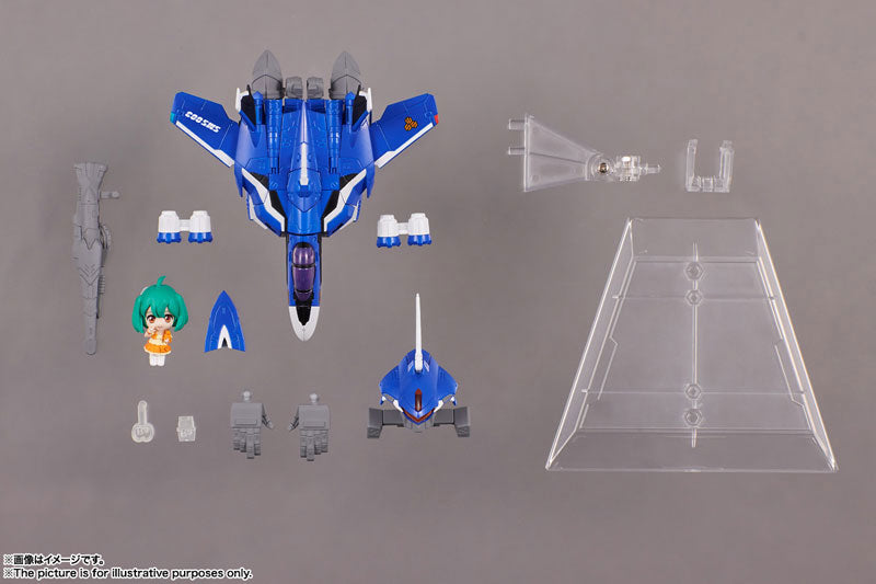 PRE-ORDER TINY SESSION - Macross Frontier - VF-25G Messiah Valkyrie (Michael Custom) with Ranka Lee