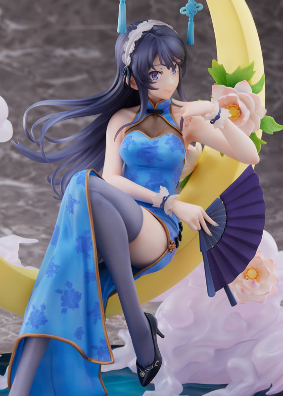 PRE-ORDER Rascal Does Not Dream of Bunny Girl Senpai - Mai Sakurajima: China Dress Ver. 1/7