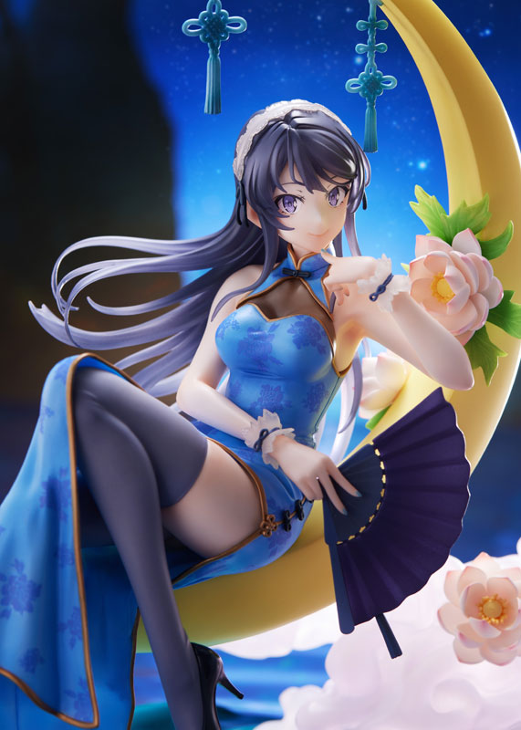 PRE-ORDER Rascal Does Not Dream of Bunny Girl Senpai - Mai Sakurajima: China Dress Ver. 1/7