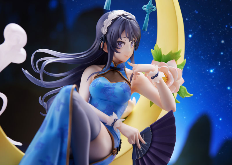 PRE-ORDER Rascal Does Not Dream of Bunny Girl Senpai - Mai Sakurajima: China Dress Ver. 1/7