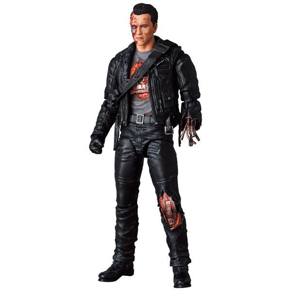 PRE-ORDER MAFEX No.191 - Terminator 2: Judgement Day - T-800: T2 Battle Damaged Ver.