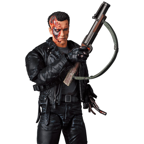 PRE-ORDER MAFEX No.191 - Terminator 2: Judgement Day - T-800: T2 Battle Damaged Ver.