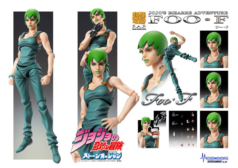 PRE-ORDER Super Action Statue - Jojo's Bizarre Adventure: Stone Ocean - Foo Fighters