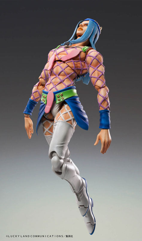 PRE-ORDER Super Action Statue #69 - Jojo's Bizarre Adventure: Stone Ocean - Narciso Anasui [2nd Release]