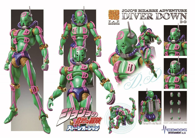 PRE-ORDER Super Action Statue #71 - Jojo's Bizarre Adventure: Stone Ocean - Diver Down [2nd Release]