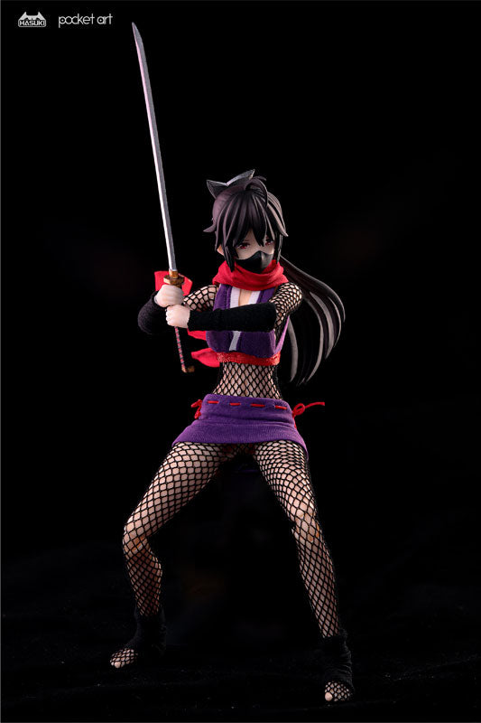PRE-ORDER pocket art Series PA002 - Female Ninja Hagi 1/12