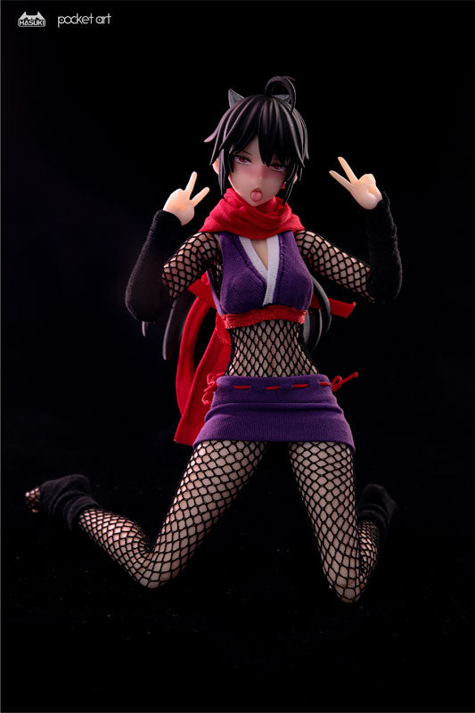 PRE-ORDER pocket art Series PA002 - Female Ninja Hagi 1/12