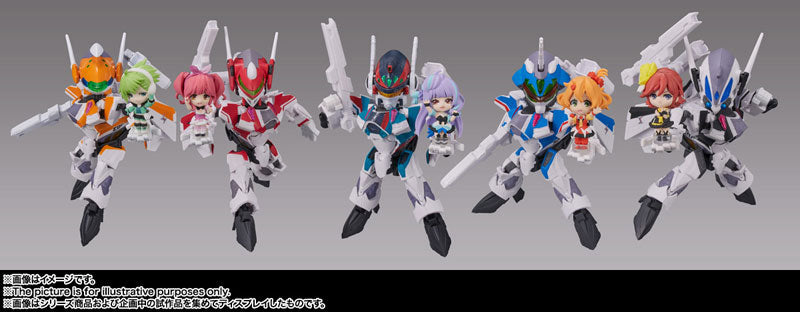 PRE-ORDER TINY SESSION - Macross Delta - VF-31J Siegfried (Hayate Immelmann Custom) with Freyja Wion