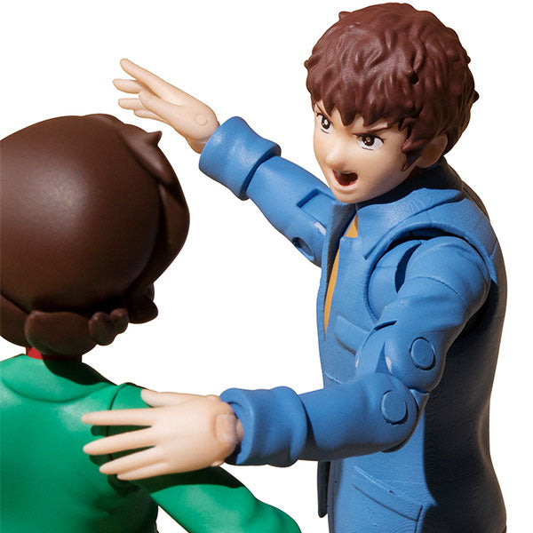 PRE-ORDER G.M.G. - Mobile Suit Gundam - E.F.G.F. 07 Amuro Ray & Fraw Bow