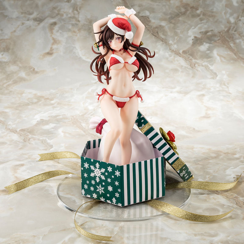 PRE-ORDER Rent-A-Girlfriend - Chizuru Mizuhara: Santa Bikini de Fuwamoko Figure 2nd Xmas 1/6