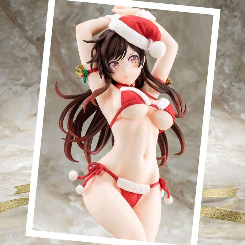 PRE-ORDER Rent-A-Girlfriend - Chizuru Mizuhara: Santa Bikini de Fuwamoko Figure 2nd Xmas 1/6