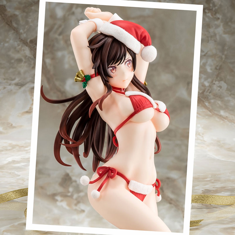 PRE-ORDER Rent-A-Girlfriend - Chizuru Mizuhara: Santa Bikini de Fuwamoko Figure 2nd Xmas 1/6