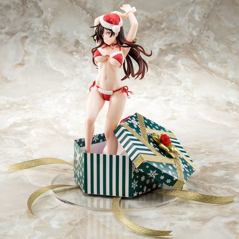 PRE-ORDER Rent-A-Girlfriend - Chizuru Mizuhara: Santa Bikini de Fuwamoko Figure 2nd Xmas 1/6