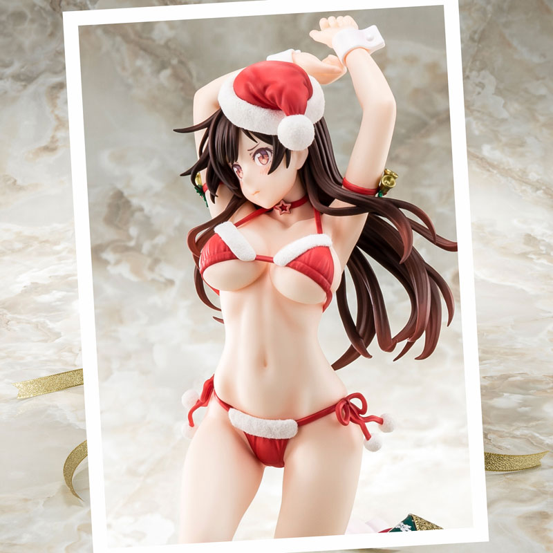 PRE-ORDER Rent-A-Girlfriend - Chizuru Mizuhara: Santa Bikini de Fuwamoko Figure 2nd Xmas 1/6